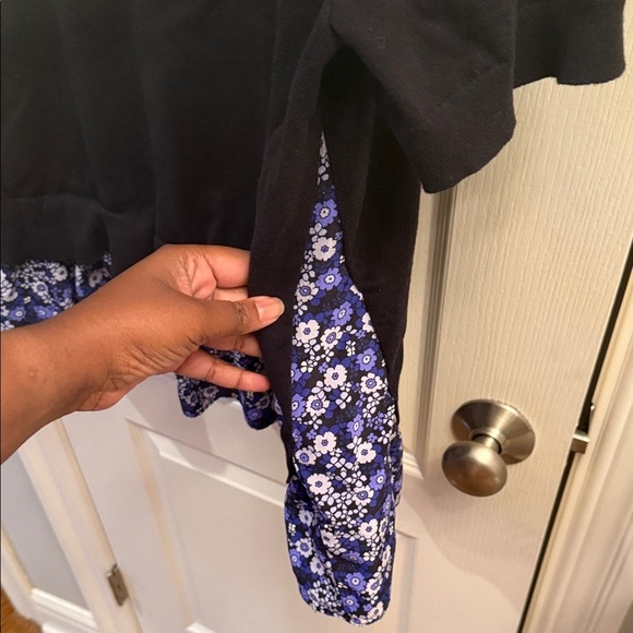 Kate Spade Black Broome Street black knit and floral top. Size XXL - Picture 4 of 6